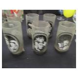 Vintage Comedian themed drinking gl...