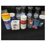 Vintage cocktail glasses, insulated...