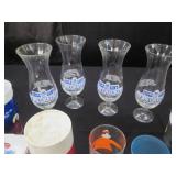 Vintage cocktail glasses, insulated...