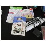 Notebooks, folders, ott light and o...