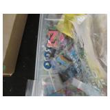 Variety of note pads, scissors and ...