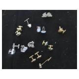 Assortment of gold tone and silver ...