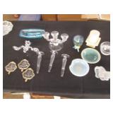 Variety of assorted vintage glasswa...