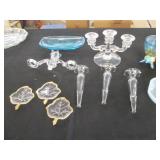 Variety of assorted vintage glasswa...
