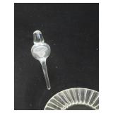 Assortment of cut crystal glassware...