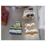 Variety of adorable salt and pepper...