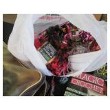 Yarn, embroidery, burlap and other ...