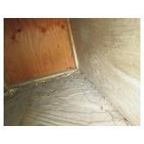 Outdoor shingled and insulated dogh...