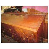 Antique hardwood Jacobean sideboard...