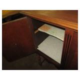 Antique hardwood Jacobean sideboard...