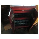 Tall hardwood Jewelry Armoire with ...