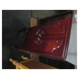 Tall hardwood Jewelry Armoire with ...