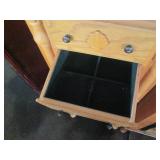 Hardwood Jewelry Armoire in light H...