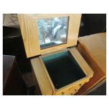 Hardwood Jewelry Armoire in light H...