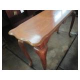 Long Hardwood sofa/console table...