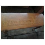 Long Hardwood sofa/console table...