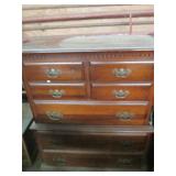 Hardwood chest of 7-drawers Highboy...