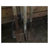 Scoops, Spade and digging shovels p...