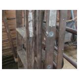 5ft and 6ft wooden ladders...