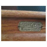 White Clad hardwood end table/night...