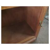 White Clad hardwood end table/night...