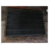 Large collapsible metal wire dog ke...