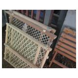 Assortment of baby/pet gates...