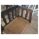 Mission style Entry Bench with writ...