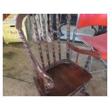 Vintage all-metal stacking chairs, ...