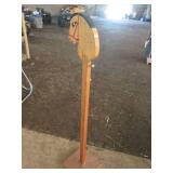 Free standing Horse head/hitching p...