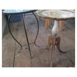 Vintage Wood decorative round top p...