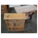 Very heavy hardwood mirror back hou...