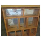 Very heavy hardwood mirror back hou...