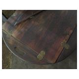 Abstract hardwood bookshelf, Vintag...