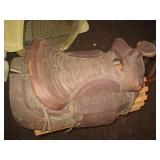 Collectible Vintage tooled leather ...