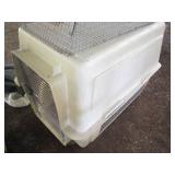 Pet Kennel duo. One is Metal wire w...