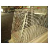 Pet Kennel duo. One is Metal wire w...