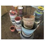 Huge variety of planters and basket...