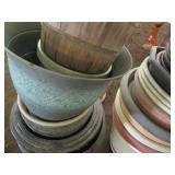 Huge variety of planters and basket...
