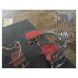 Collection of vintage doll sized wo...