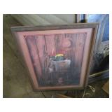 Collection of vintage paintings on ...