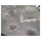 Large lot of vintage cut crystal, m...