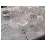 Large lot of vintage cut crystal, m...