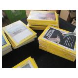 Large box overflowing with various ...