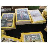 Large box overflowing with various ...