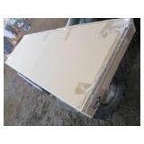 Tufted and upholstered Grau button ...