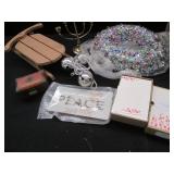 Variety of Christmas themed decor...