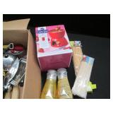 Variety of metal bakeware, Bamboo S...