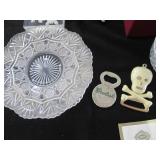 Vintage Shannon Crystal serving pie...