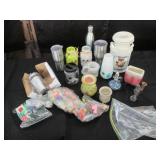 Decorative glass jars, insulated tr...